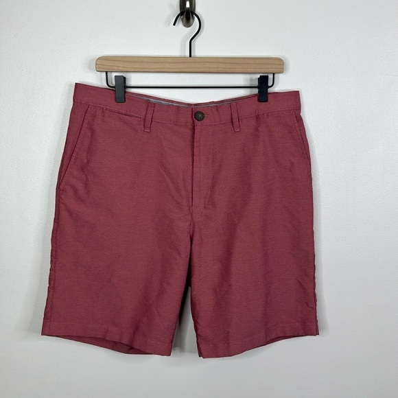Caribbean Performance Men's Flat Front Casual Shorts in Size 34 - Picture 1 of 6